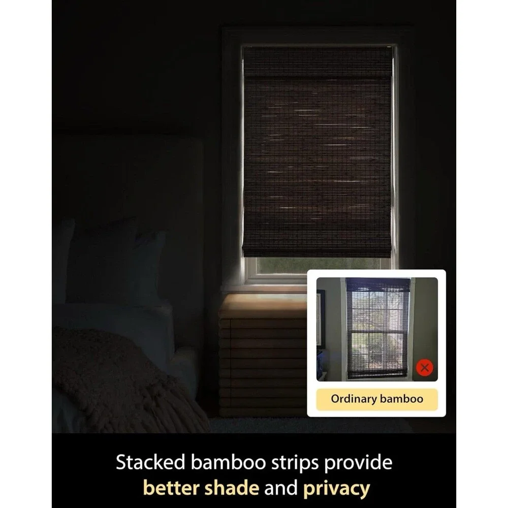 Unishades cordless bamboo